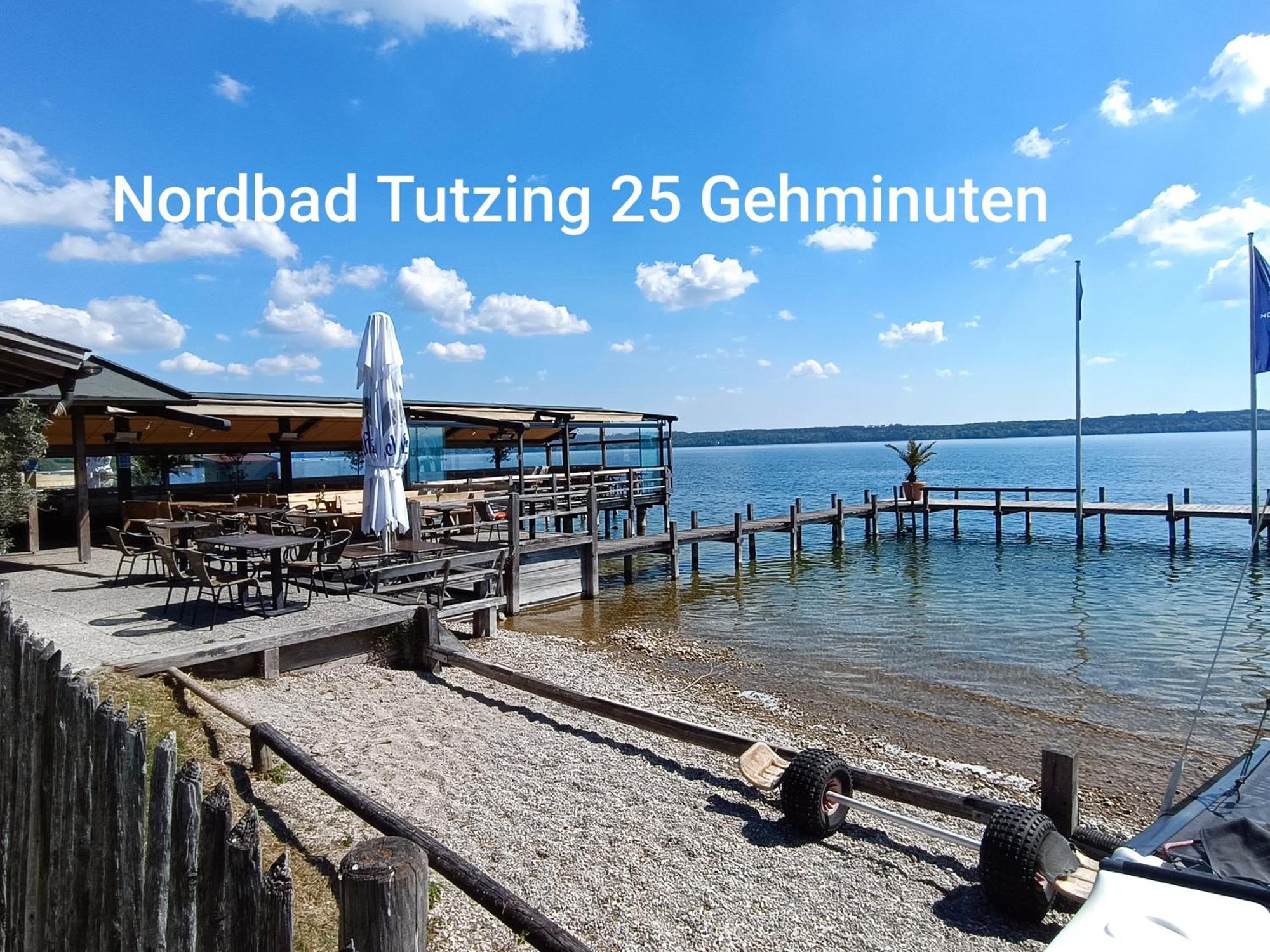 Mit Sonnenaufgang Und Ruhiger Innenhof Obergeschoss Bei Koberstein Tutzing